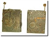 C.1790, English, a lot of two 30 hour pull wind movements, as-found.