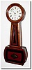 C.1980, Mass area, Repro of Howard No. 5 Banjo clock.