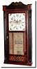 C.1830, Silas Hoadley, Plymouth Conn, "Franklin Clock', time and strike, long case.