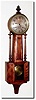 C.1925, E. Ingraham and Co., "NILE' Banjo clock, with restorations.
