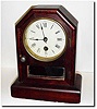 C.1868, Seth Thomas, Mini "Octagon Top' rosewood cottage clock, as-found.