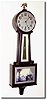 C.1925, New Haven "WARING' Time Only spring banjo in fair to good condition.