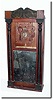 C.1840, D. Dutton, Mt. Vernon, NH, 30-hour WW with between the plates alarm, less dial.