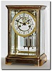 C.1912, Waterbury, "TOULON', Brass and Glass, crystal regulator in excellent original condition.