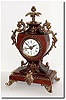 C.1870, Gustav Becker, Serial no. 2115, Novelty alarm clock in outstanding original condition.
