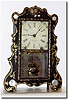 C.1852, Brewster Mfg. Co., Bristol, Conn, an excellent example of a gold leafed case with MOP accents.