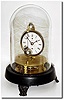 C.1865, Briggs Rotary Pendulum Clock, by G.W. Brown in excellent original condition, with original ball, dial , hands and dome.