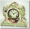 C.1905, Ansonia Royal Bonn, "LaLorne' Porcelain China clock, solid porcelain dial model, in excellent condition.
