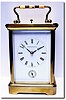 C.1978 (dated slip), Swiss, for Tiffany, Carriage Clock, time, strike, repeat and alarm, in good original condition and working order.