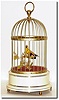 C.1950, German, Singing Bird in Cage, in excellent original condition.