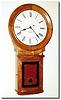 C.1900, E. Howard and Co., Boston, "Regulator No. 70' in oak, nicely restored.