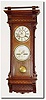 C.1891, Waterbury, "Calendar No. 28', in oak, and in excellent original condition with two rear labels and interior black label.