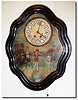 C.1870, French, Rare Picture Frame Clock, with music and automaton.