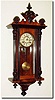 C.1890, Waterbury Clock Co., Vienna Style wall regulator, in outstanding original condition.