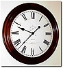 C.1914, Ansonia Clock Co, "24 Inch Gallery' in mahogany and in very nice restored condition.