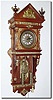 C.1900, Ansonia "ANTIQUE HANGING' in outstanding original condition.