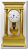 C.1840, French, Empire Style Ormolu Mantel clock in outstanding original condition.