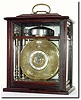 C.1865, Japanese, Bracket Clock, in a rosewood case with sliding front and rear panels.