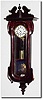 C.1860, Austrian "Mini Vienna Regulator', one weight wall clock in a serpentine case and in very good original condition, freshly cleaned and in running order.