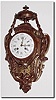 C.1885, French, for Tiffany and Co. (signed on movement), a heavy bronze cartel clock, with most of the gilding worn off.
