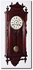 C.1890, Ansonia "Queen Elizabeth' in very good original condition, with original finish, dial, hands and nice rear label.