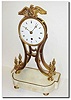 C.1830, French, Time Only "Skeleton' clock, the dial signed: Fere, Paris.