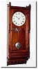 C.1890, Seth Thomas, "Queen Anne', 8-Day walnut in excellent condition with super label inside case.