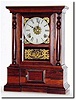 C.1865, Atkins Clock Co., "London' model in generally good condition.