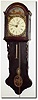 C.1840, Dutch Staartklok also called "tail' clocks or "hood' clocks in the States.