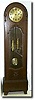 C.1920, German, Oak Cased Hall Clock in excellent original condition.