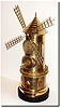 C.1880, French "Windmill', from the Industrial Series of animated clocks, with restoration.