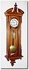 C.1870, Austrian, Small Vienna Regulator, one weight timepiece in a walnut case.