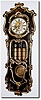 C.1885, German, Gustav Becker, 3-Weight Grand Sonnerie wall clock.