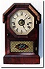 C.1860, Seth Thomas, Plymouth Hollow, Octagon Top, 1-Day in very good original condition (except for dial which is nicely repainted).