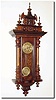 C.1900, German, Spring Driven Wall regulator, 8-day.