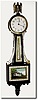 C.1928, Waltham, Model "1550', Mini Banjo, with 8-day stem wind movement.