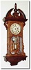 C.1881, Wm.L. Gilbert "Shield', Walnut wall clock, 8-day, time and strike, with restorations.