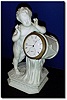 C.1875, Copenhagen, Denmark, Jules Jurgensen, Parien figure of a young boy with his drum, the well jeweled key wind lever movement held in place with a special bezel retained from the rear.