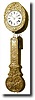 C.1860, French, Morbier 2-Weight, Prayer repeat wall clock