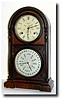 C.1875, Welch, Spring and Co., Forestville, Conn, "Italian No. 3" Perpetual calendar shelf clock