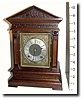 C.1887, German, Lenzkirch, Mini Bracket Clock.