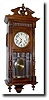 C.1900, German for the French Market, walnut cased wall regulator
