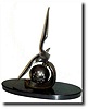C.1930, French, Art Deco mantel clock.