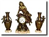 C.1895, French, Figural Set "Mignon" (orig by Moreau)