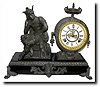 C.1894, Ansonia Cast Figural Clock "Mercury"