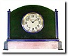 C.1930, Swiss, Lemania, in the style of Cartier, classic Art Deco desk clock
