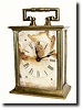 C.1877, H.J. Davies, New York, brass cased carriage clock