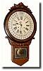 C.1881, Wm.L. Gilbert "Office Drop Calendar" clock as-found.