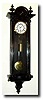 C.1855, Austrian, 1-Wt, mini Vienna wall Regulator with 4" dial.