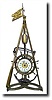 C.1895, Ansonia "NAVY" one day novelty clock